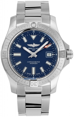 Buy this new Breitling Avenger Automatic 43 a17318101c1a1 mens watch for the discount price of £3,080.00. UK Retailer.